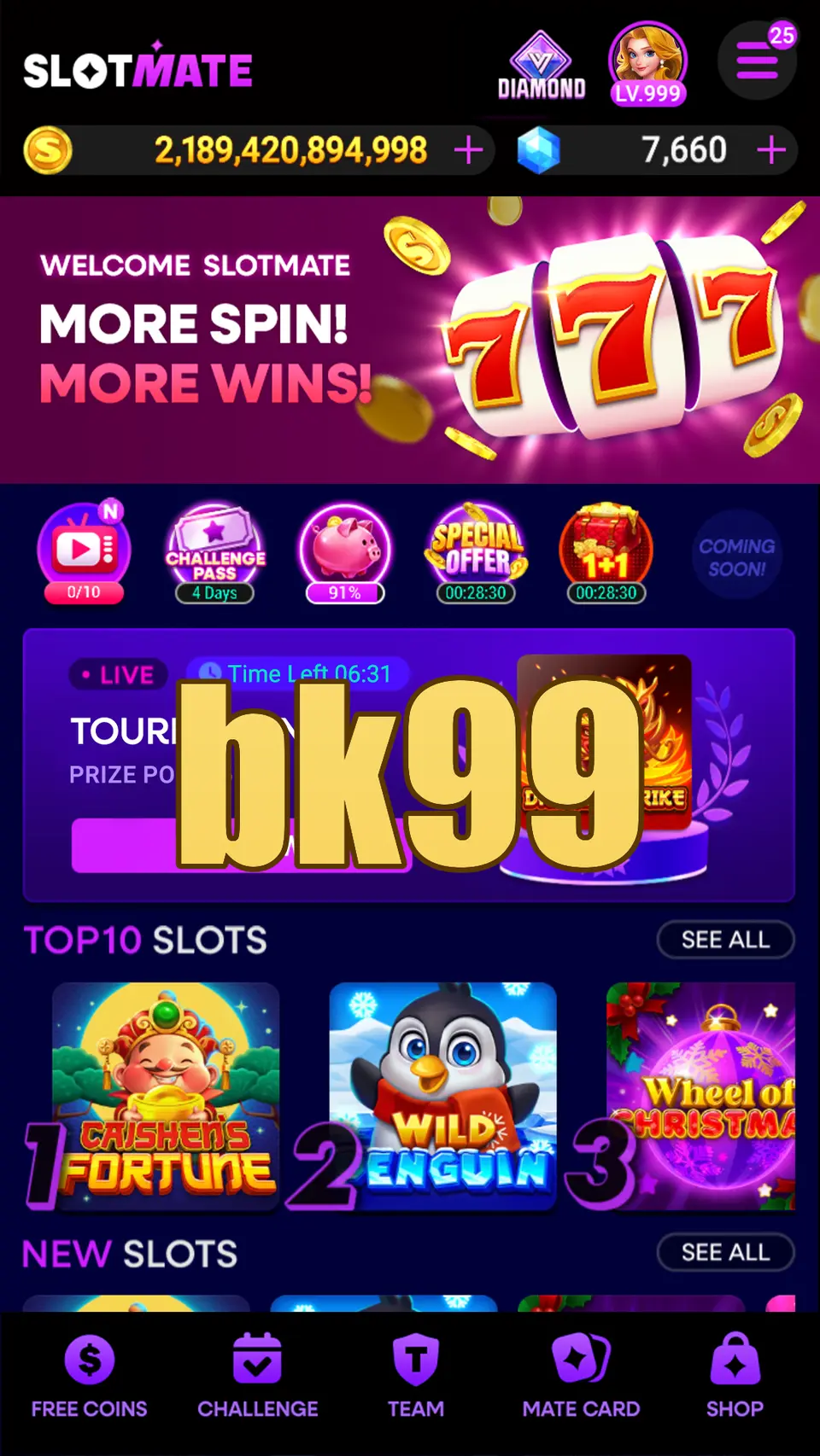 bk99 স্ক্রিনশট অফিসিয়াল APK